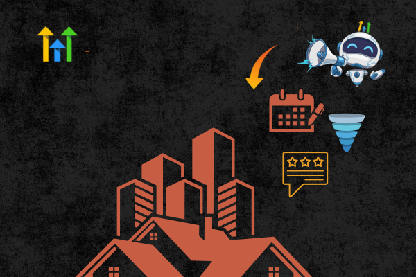 Real estate lead response automation icon